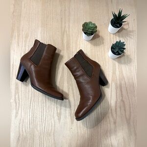 Aerosole Leather Lido Ankle Boots